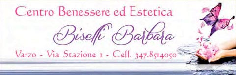 Centro Benessere di Biselli Barbara sponsor Festa dei donk di Varzo